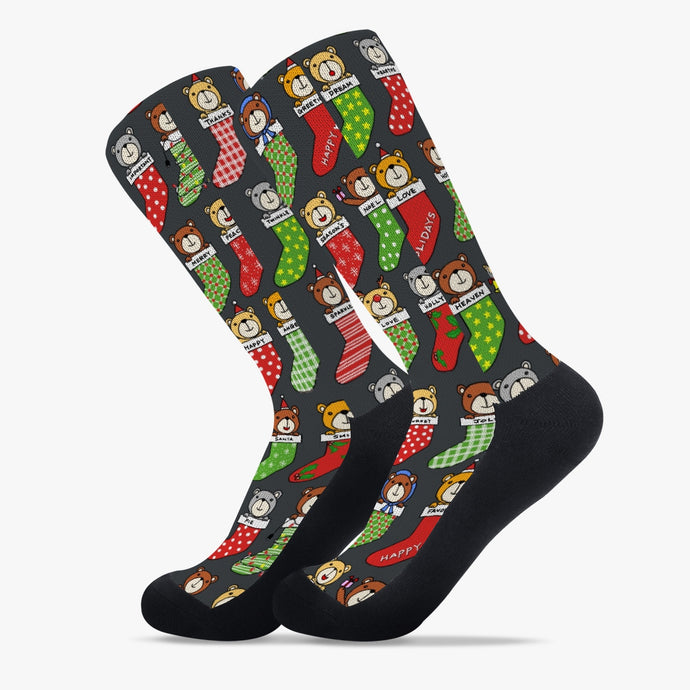 Holiday Bear Socks