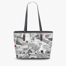 画像をギャラリービューアに読み込む, 586. Large-Leather Tote Bag   Fogo Island
