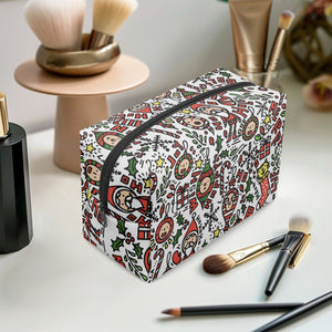 585. 'Merry' Boxy Makeup Bag