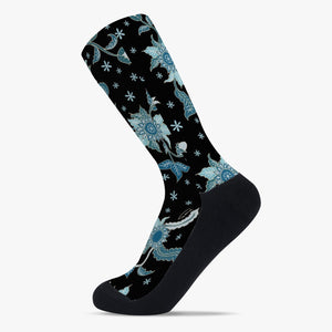 Blue flowers - Socks