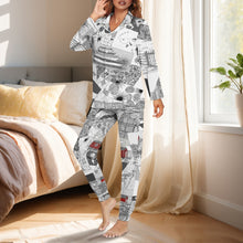 画像をギャラリービューアに読み込む, 'Fogo Island' Women's Pajama Set
