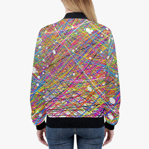 Rainbow threads-. Trending Women’s Jacket