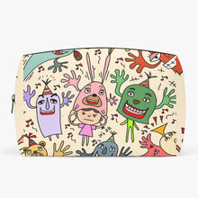 画像をギャラリービューアに読み込む, You are not alone yellow-.Large Capacity Travel Makeup Bag
