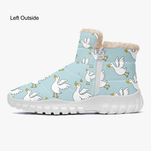 Load image into Gallery viewer, Ducks- Fur Zipper Up Boots
