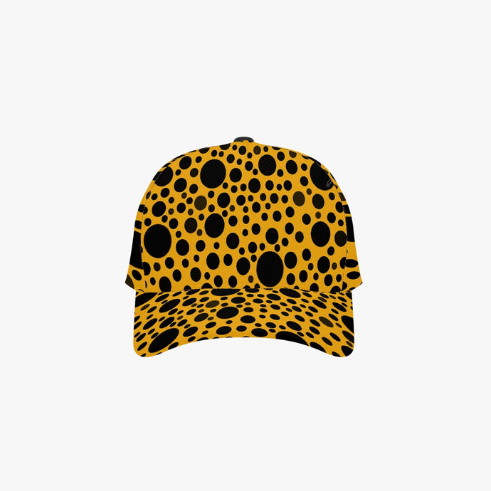 Yellow with black dots-Baseball Cap