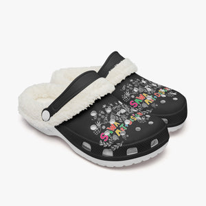 Sawa Art Design-Lined All Over Printed Clogs