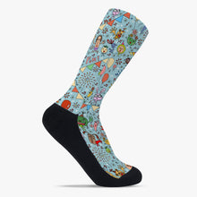 Load image into Gallery viewer, You are not alone in blue- Reinforced Sports Socks
