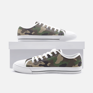 Camo -Low Top Canvas Shoes