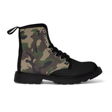 Load image into Gallery viewer, Camo -Women&#39;s Canvas Boots
