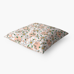 Daisy-Throw Pillow