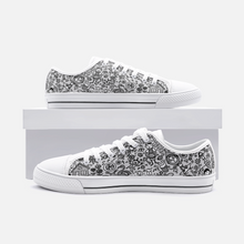 Load image into Gallery viewer, Good Time in Grey - Low Top Canvas Shoes
