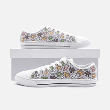 Load image into Gallery viewer, Happie in Lilac - Low Top Canvas Shoes
