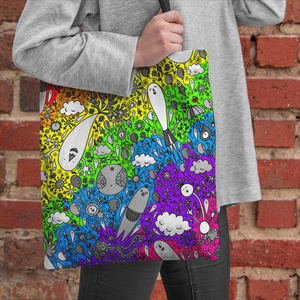 Dream in rainbow -Tote Bags