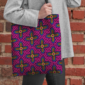 Vibrant blossoms -Tote Bags