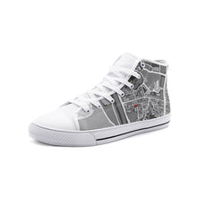 Load image into Gallery viewer, MAP -High Top Canvas Shoes
