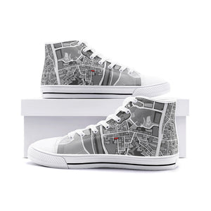 MAP -High Top Canvas Shoes