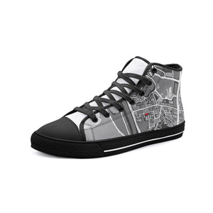 MAP -High Top Canvas Shoes