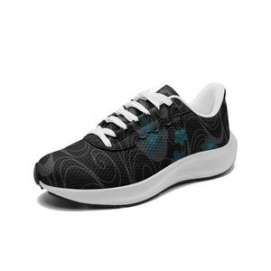 Yozakura Black -Unisex Mesh Tech Performance Running Shoes