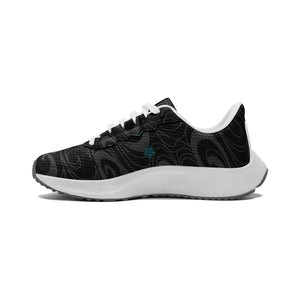 Yozakura Black -Unisex Mesh Tech Performance Running Shoes