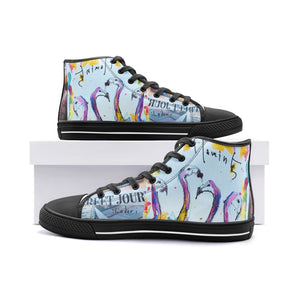 Bom Bom Bosa2 Unisex High Top Canvas Shoes