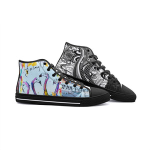 Bom Bom Bosa2 Unisex High Top Canvas Shoes