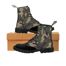 Load image into Gallery viewer, Camo -Women&#39;s Canvas Boots
