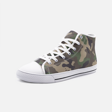 Load image into Gallery viewer, Camo -High Top Canvas Shoes
