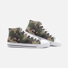 Load image into Gallery viewer, Camo -High Top Canvas Shoes
