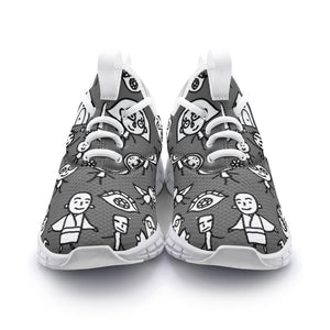 Friends on the Earth -Unisex Lightweight Sneaker City Runner