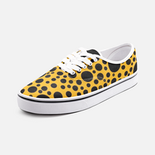 Load image into Gallery viewer, Yellow with Black dots -Low Cut Loafer Shoes
