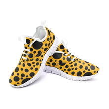 画像をギャラリービューアに読み込む, Yellow with Black dots -Unisex Lightweight Sneaker City Runner
