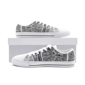 MAP -Low Top Canvas Shoes