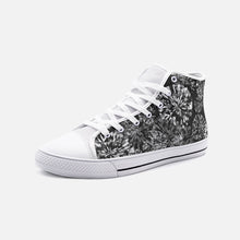 Load image into Gallery viewer, Black Diamond -Unisex High Top Canvas Shoes
