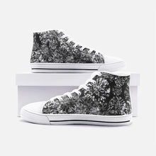 Load image into Gallery viewer, Black Diamond -Unisex High Top Canvas Shoes
