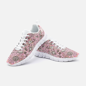 Unknown World in Pink -Athletic Sneakers