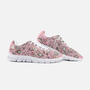 Unknown World in Pink -Athletic Sneakers