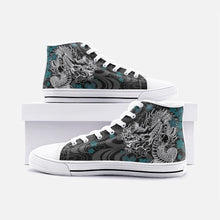 Load image into Gallery viewer, Yozakura Black (Special Edition) -High Top Canvas Shoes
