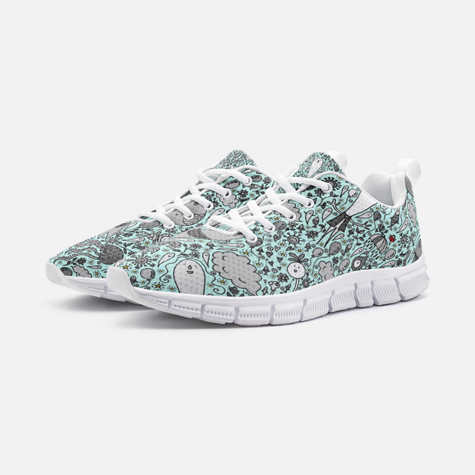 Dream in Turquoise -Athletic Sneakers