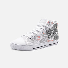 Load image into Gallery viewer, Yozakura White (Special Edition) -High Top Canvas Shoes
