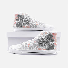 Load image into Gallery viewer, Yozakura White (Special Edition) -High Top Canvas Shoes
