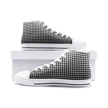 Load image into Gallery viewer, Dots -Unisex High Top Canvas Shoes
