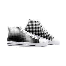 Load image into Gallery viewer, Dots -Unisex High Top Canvas Shoes
