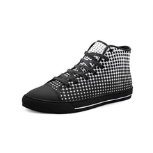 Load image into Gallery viewer, Dots -Unisex High Top Canvas Shoes
