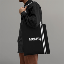 Load image into Gallery viewer, MOMED Black -Heavy Duty and Strong Natural Canvas Tote Bags
