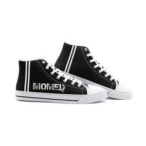 MOMED Black -Unisex High Top Canvas Shoes