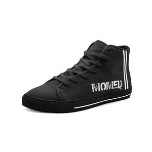 MOMED Black -Unisex High Top Canvas Shoes