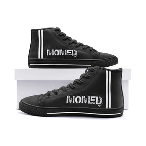 MOMED Black -Unisex High Top Canvas Shoes