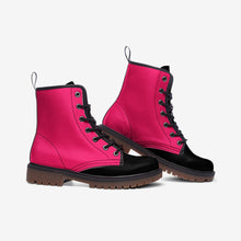 Load image into Gallery viewer, Just Pink -Casual Leather Lightweight boots MT
