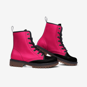 Just Pink -Casual Leather Lightweight boots MT