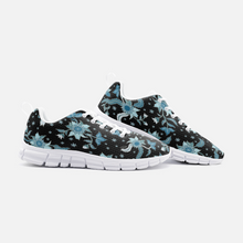 Load image into Gallery viewer, Blue Flower -Athletic Sneakers
